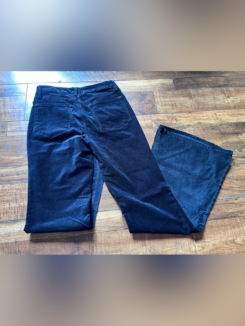Good American Women's Velvet Good Skate Wide Leg - Picture 3 of 3